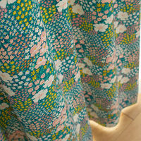 スミノエ デザインライフ セミオーダー カーテン オハナバタケ 1800×2200mm ミックス 1セット(2枚入)（直送品）