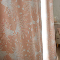 スミノエ デザインライフ セミオーダー カーテン カサネ 2900×1250mm ピンク 1セット(2枚入)（直送品）