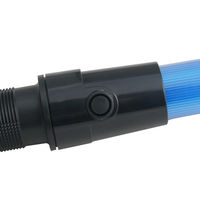 小野商事 LED誘導灯 青色 10本セット LED6個 点滅・点灯切替 90542 1セット（10本）