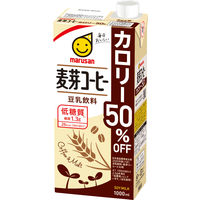 麦芽豆乳カロリー50%オフ　1000ml　1箱（6本入）　マルサンアイ