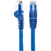 Startech.com LANケーブル 3m Cat6 ブルー LSZH対応 N6LPATCH3MBL 1個