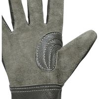 小野商事 牛本革作業手袋 背縫い ジャスピー AG490 1セット(2双)