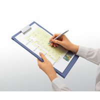 コクヨ クリップホルダー A4 （カバー付き用箋挟）青 ヨハ-50NB 1個