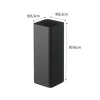 tower（タワー） マグネットハンディーワイパーホルダー ブラック 1個 山崎実業