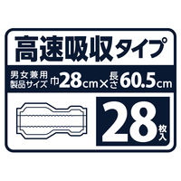 業務用リフレ スピードキャッチパッドウルトラ 18205 1ケース（28枚入×4パック） リブドゥコーポレーション