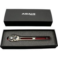 旭金属工業 ASH ライツールラチェットハンドル 3/8 72山 イオンプレーティング メタルブラック LVR3180K 1個（直送品）