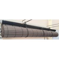 加藤伝蔵商店 伝蔵 グランツ DーBR 88×180 巻上器付 D555 1セット(8枚) 428-7522（直送品）