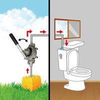 アクアシステム ハンドダイヤフラムポンプ ST-HDOS-40ALB 1台 695-1086（直送品）