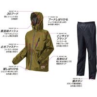 喜多 スーパーライトレインウェア 超軽量 No1710 カーキ 4L NO1710-KHI-4L 1着(1足) 565-8517（直送品）