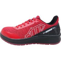 喜多 メッシュローカットセーフティスニーカー 制菌・消臭 MG5750 レッド 27.0 MG5750-RED-27.0 1足（直送品）