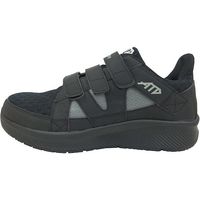 喜多 メッシュローカットマジックセーフティスニーカー 制菌・消臭 MG5760 ブラック 25.5 MG5760-BK-25.5 1足（直送品）