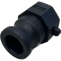 岩崎製作所 IWA 樹脂製 I・LOK(アイロック)レバーカップリング 女ネジアダプター(TypeーA) 37A025P-Y 1個（直送品）