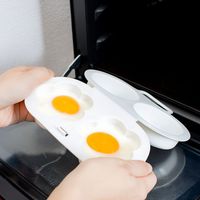 レンジで目玉焼きメーカー アイボリー LAKOLE/ラコレ