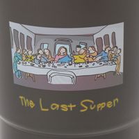 (世界の名作)プラスチックマグカップ ラストサパー LAKOLE/ラコレ