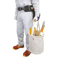 マーベル MARVEL ツールバッグ 帆布製丸バケツ HP300 1個 658-6769（直送品）