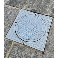 エービーシー商会 ABC 桝周り専用副資材 インサルマスキューブ200 ライトグレー MC200LG 1セット 683-3915（直送品）