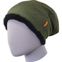 喜多 ネックウォーマー フェイスガード付ネックウォーマー(裏ボア) グリーン フリー NO8670-GRN-F 1枚 693-6504（直送品）