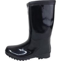 喜多 長靴 防寒長靴(裏ウレタン) 軽半タイプ ブラック 25.0 KR770U-BK-25.0 1足 693-6489（直送品）