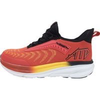 喜多 安全スニーカー セーフティスニーカー 疲れにくい厚底クッション 制菌・消臭 オレンジ 27.0 MG5770-ORA-27.0 1足（直送品）