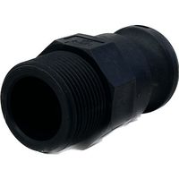 岩崎製作所 IWA 樹脂製 I・LOK(アイロック)レバーカップリング 男ネジアダプター(TypeーF) 37F032P-Y 1個（直送品）