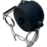 岩崎製作所 IWA 樹脂製 I・LOK(アイロック)レバーカップリング ダストキャップ(TypeーG) 37G040P-Y 1個（直送品）