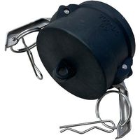 岩崎製作所 IWA 樹脂製 I・LOK(アイロック)レバーカップリング ダストキャップ(TypeーG) 37G050P-Y 1個（直送品）