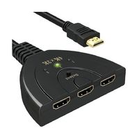 Trimate HDMI切替器(3入力・1出力) TR-HDM3 1個 67-4918-61（直送品）