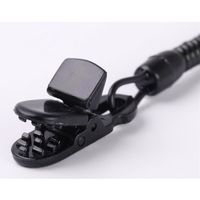 Trimate ストラップ カールコード&クリップ搭載 TR-STP014-BK 1個 67-4921-03（直送品）