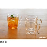 HARIO 耐熱スタッキングマグ 2個セット 1ケース(24箱) SRMS-2024 1ケース(24個) 68-5182-27（直送品）