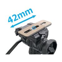 ベルボン 雲台 FHDー66A 68-7035-15 1個（直送品）