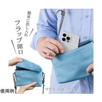 ハクバ写真産業 Chululu(チュルル) ミニサコッシュ ライトブルー SCH-MSCLB 1個 69-3008-60（直送品）
