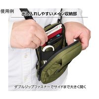 ハクバ写真産業 ハクバ プラスシェル ユーティリティショルダーポーチ オリーブ SP-USPOV 1個 69-3008-68（直送品）