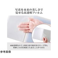 ハクバ写真産業 ハクバ Pポケットアルバム CP KG(ハガキ)サイズ 20枚収納 マカロンフラワー APCPKGMCF 1冊（直送品）