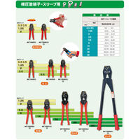 ミノル工業 圧着工具(裸端子) MC10H002J 1個（直送品）