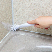 まめいた 浴室 サッシ ブラシ 目地すみっこブラシ MK 目地ブラシ 298644 1個（直送品）