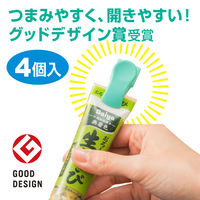 ダイヤ キッチンクリップ 引っ掛け式 4個入り クリップス チューブクリップ 304981 1個（直送品）