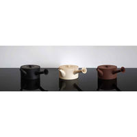 南海通商 急須 460ml ロクサン tokoname 平型 ブラウン 476138 1個（直送品）