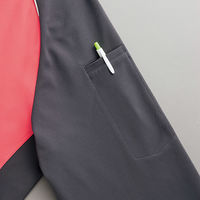 アイトス ニットジャケット ピンク/チャコール SS 2877-160-SS 2877 1着（直送品）