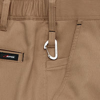 アイトス ワークパンツ(ノータック) カーキ LL 3320-025-LL 3320 1本（直送品）