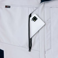 アイトス 長袖ブルゾン シルバーグレー L 2401-003-L 2401 1着（直送品）