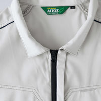 アイトス 長袖ブルゾン シルバーグレー L 1931-003-L 1931 1着（直送品）