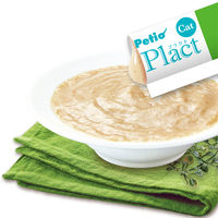 ペティオ プラクト ねこちゃんの総合栄養食 とろーりごはん カツオ味 無添加 国産 8本入（64g）1袋 猫用 おやつ