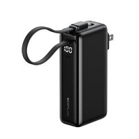 ECOFLOW 3ーinー1 10000mAh 35W モバイルバッテリー ブラック EF-RAPID35W10K3IN1-B-JP 1個