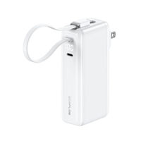 ECOFLOW 3ーinー1 10000mAh 35W モバイルバッテリー ホワイト EF-RAPID35W10K3IN1-W-JP 1個