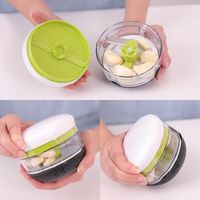 フードチョッパー みじん切り器 ころころチョッパー ハーブ 000DH8232 1個 ハンディチョッパー 貝印