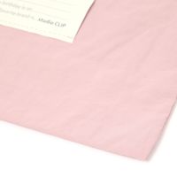 LABELフラットポーチＬ ブラウン studio CLIP