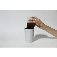 GOMUG M ミストグレー 1個 保温保冷ステンレスマグ コーヒーカップがすっぽり入る アイスコーヒー シービージャパン