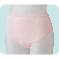 ケアファッション 安心快適ショーツ 吸水帯一体型 ピーチ L W018005012 1枚（直送品）