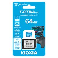 キオクシア microSDカード 64GB SDXC R160 UHSーI 国内サポート KMU-C064G 1枚