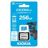 キオクシア microSDカード 256GB SDXC R160 UHSーI 国内サポート KMU-C256G 1枚